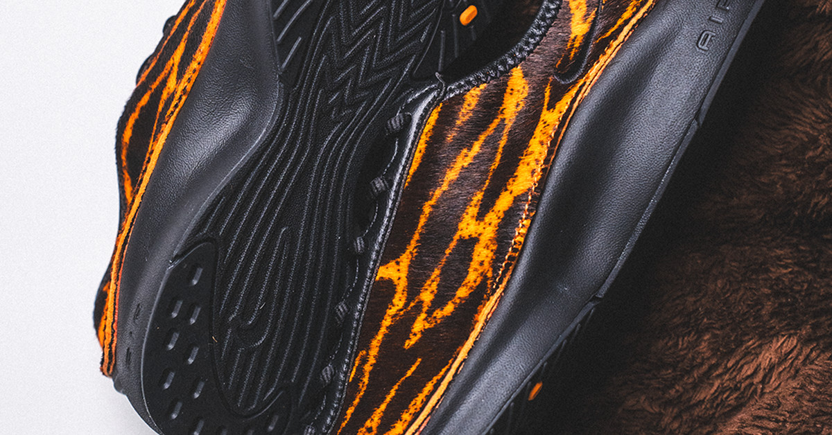 Nike Air Superfly LX Pony Hair Leather (alpha orange / black 