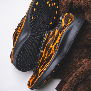 Air Superfly LX Pony Hair Leather (alpha orange / black)
