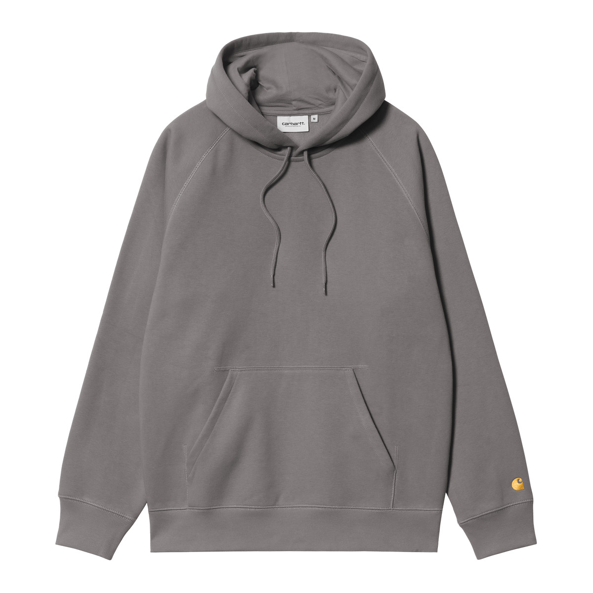 Carhartt WIP Hooded Chase Sweat grau S - Hoodies & Zip Hoodies