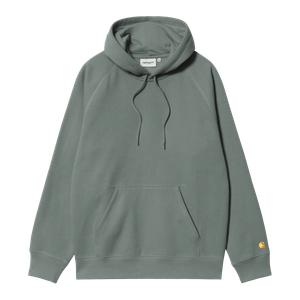 Carhartt WIP Hooded Chase Sweat (velvet green / gold)