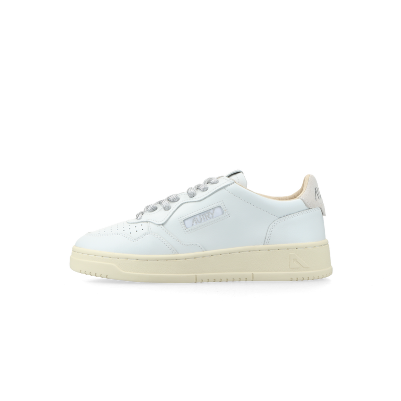 Autry Medalist Low W (leat / swoll white / silver) | 43einhalb