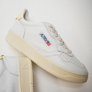 Medalist Low W (leat / leat  white / lemom)
