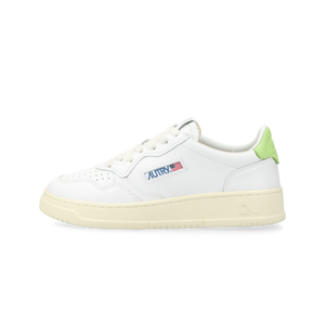 Autry Medalist Low W (leat / leat white / snap green)