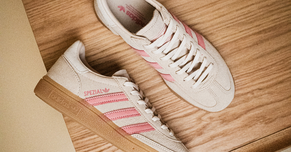 adidas Handball Spezial W (crystal linen / pink spark / wonder white) |  43einhalb Sneaker Store