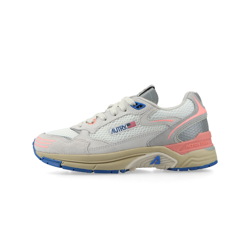 Autry Hyperway Low W (mesh / white / peach) | 43einhalb Sneaker Store