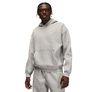 Nike Jordan Brooklyn Fleece Oversize-Hoodie (grey heather / white)