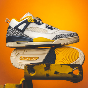 Jordan Spizike Low (sail / university gold / midnight navy)