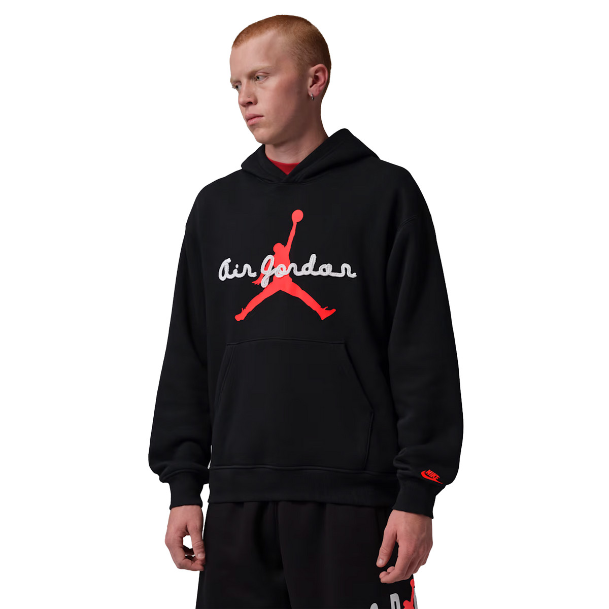 Jordan Fleece Hoodie schwarz M - Hoodies & Zip Hoodies