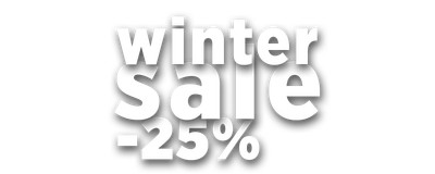 -25% WINTER SALE