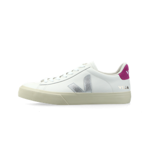 VEJA Campo Leather (white / silver / ultraviolet)