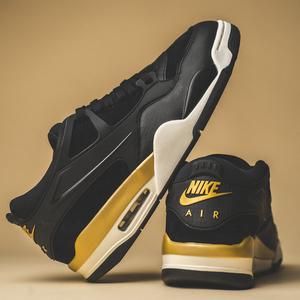 Air Jordan 4 RM DMP (black / metallic gold / sail / team gold)