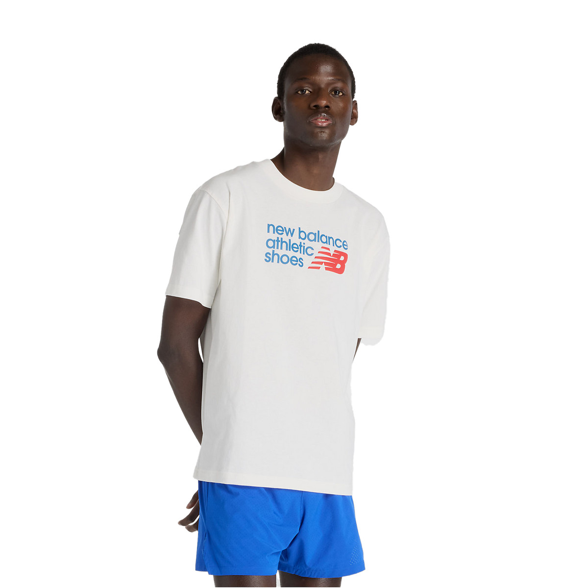 New Balance MT51900 T-Shirt weiß L - T-Shirts & Tops