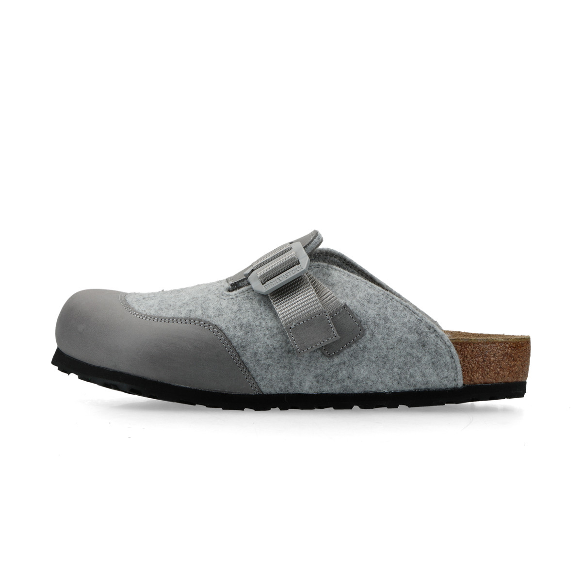 Birkenstock Boston Nova Felt "Stone Coin"grau 43 - Sneaker