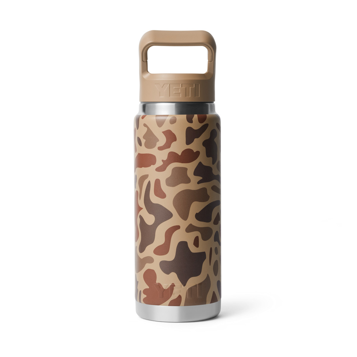 YETI Rambler 26 oz / 760 ml Colour Straw Bottle "Wetlands Camo" -