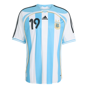 adidas Argentina Home Jersey Retro 2006 Messi