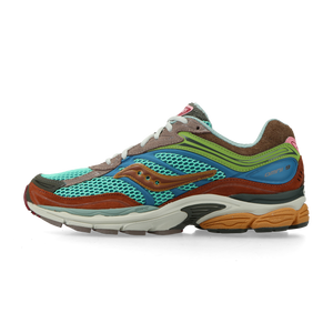 Saucony x Sneaker Politics Progrid Omni 9 (blue / brown)
