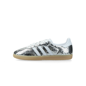 adidas Samba OG W (silver metallic / white / gum)
