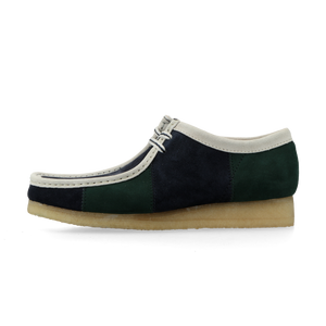 Clarks Originals Wallabee (blue / green stripe)