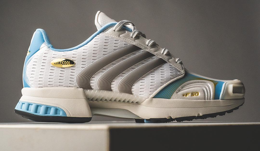 adidas Climacool F50 (white / silver / light blue) | 43einhalb