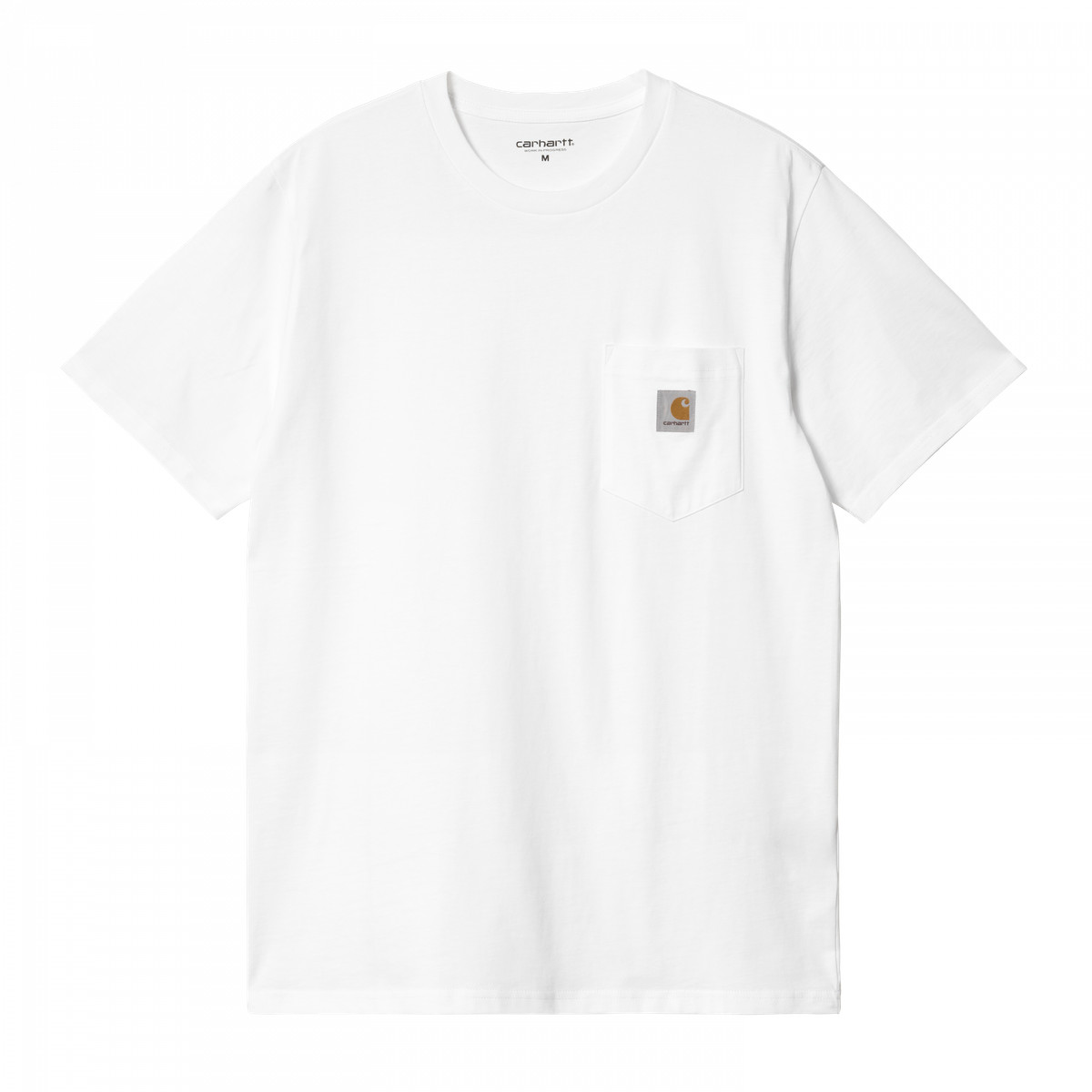Carhartt WIP S/S Pocket T-Shirt weiß M - Bekleidung Men