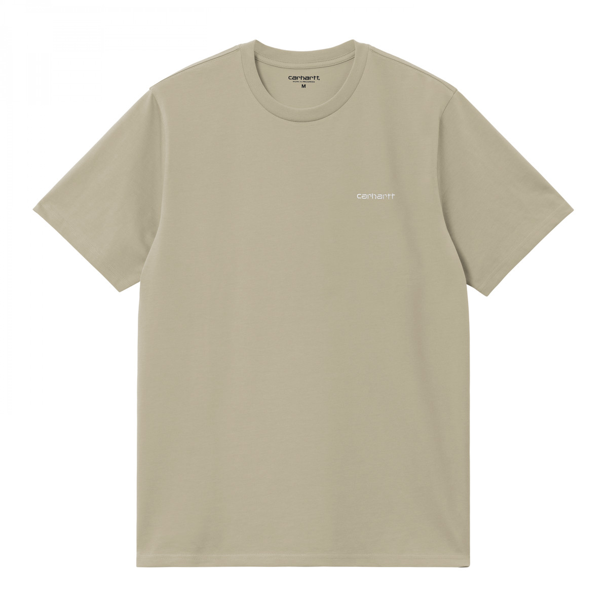 Carhartt WIP S/S Script Embroidery T-Shirt grün M - T-Shirts & Tops