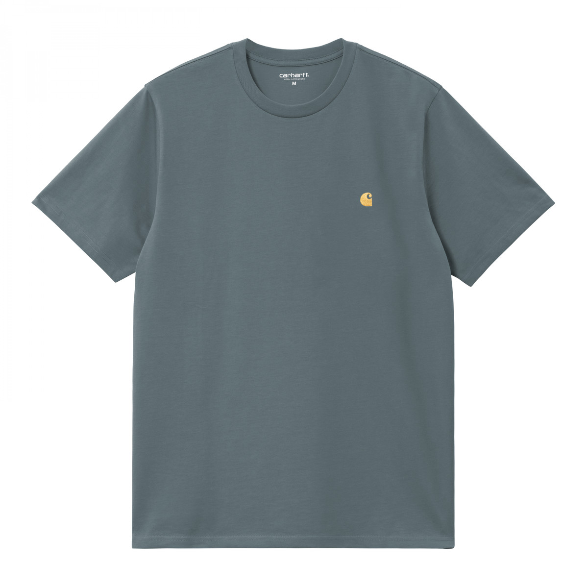 Carhartt WIP S/S Chase T-Shirt blau / navy L - Bekleidung Men