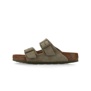 Birkenstock Arizona Suede Leather - Regular (faded khaki)