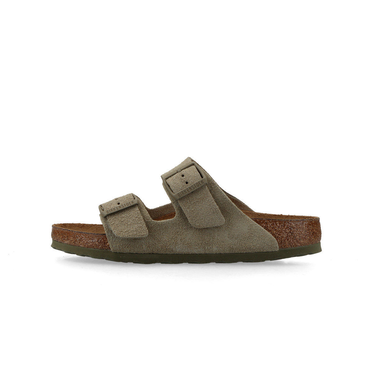 Birkenstock Arizona Suede Leathergrün Regular grün 44 - Sneaker