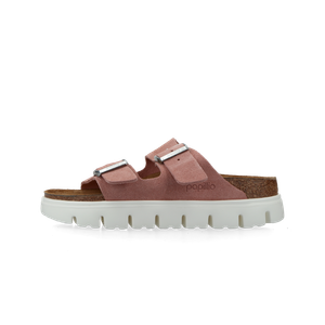 Birkenstock Arizona Chunky Suede Leather - Narrow (pink clay)