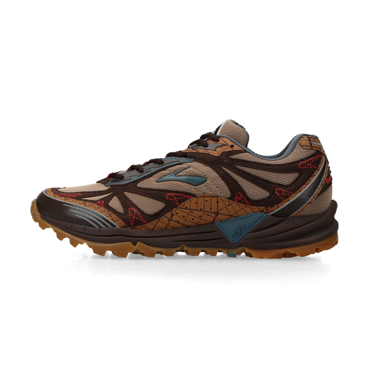 Brooks x Staple Cascadia 1 braun/blau / navy 42.5 - Sneaker