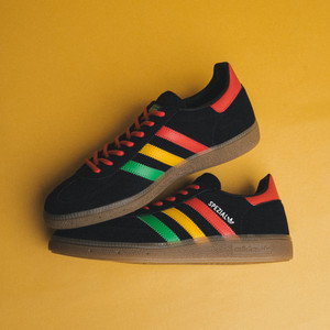 Jamaika x Bob Marley Handball Spezial (black / multi / gold)