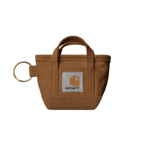 Carhartt WIP Mini Tote Bag Keychain (hamilton brown)