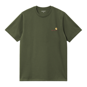 Carhartt WIP S/S American Script T-Shirt (tarragon)