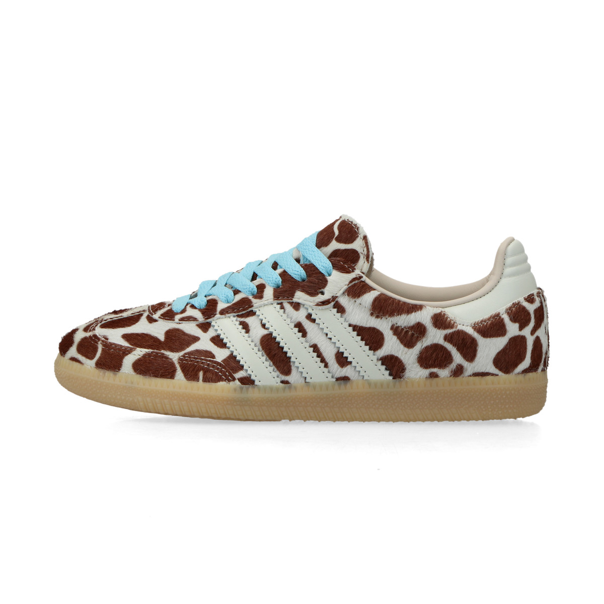 adidas Samba OG W braun/cyan / hellblau/beige 40 - Sneaker