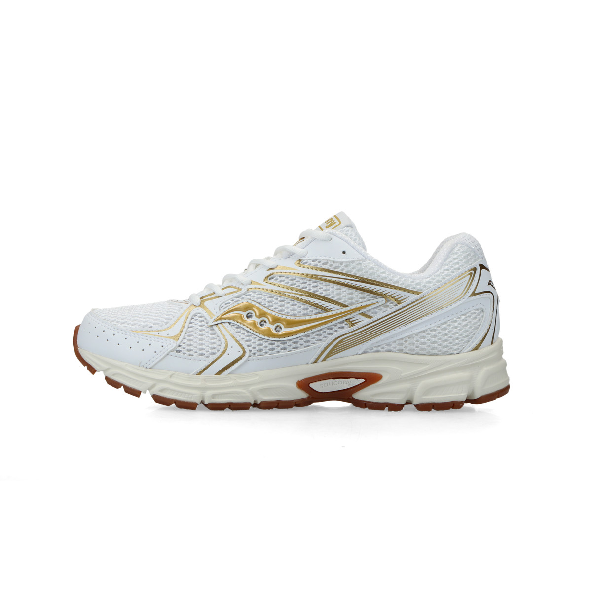 Saucony Ride Millennium weiß/gold 45 - Sneaker