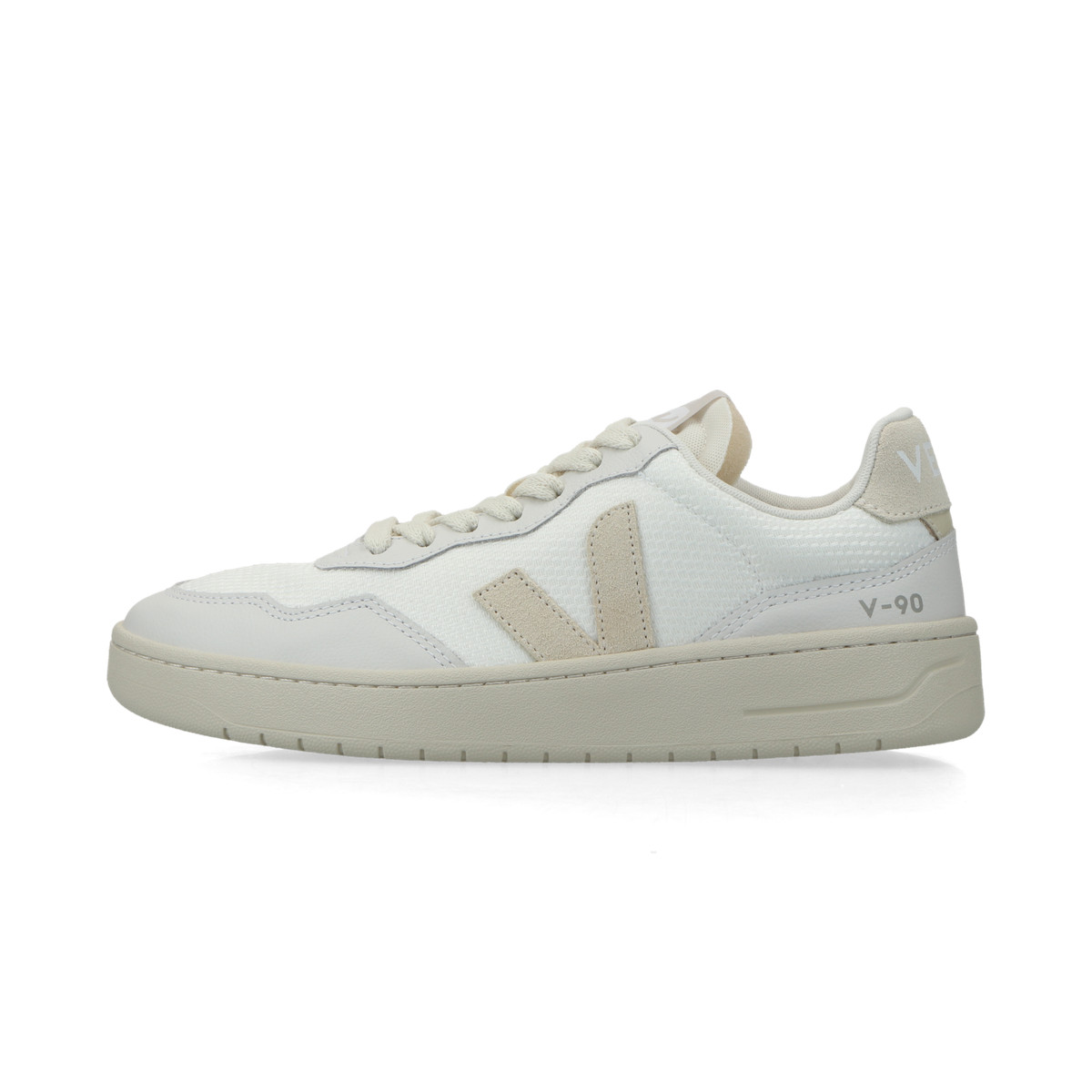 VEJA V-90 B-Mesh weiß/beige 37 - Sneaker