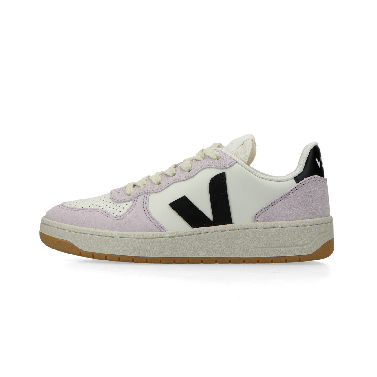 VEJA V-10 Prime Leather lila/weiß/schwarz 39 - Sneaker