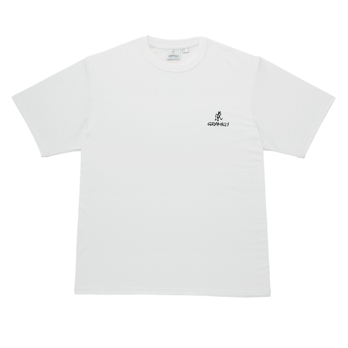 Gramicci One Point Logo Tee weiß S - T-Shirts & Tops
