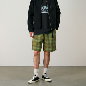 Hemp G-Short (plaid)