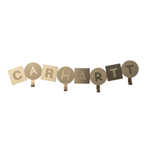 Carhartt WIP ABC Wand Kleiderhaken Garderobe (gold)