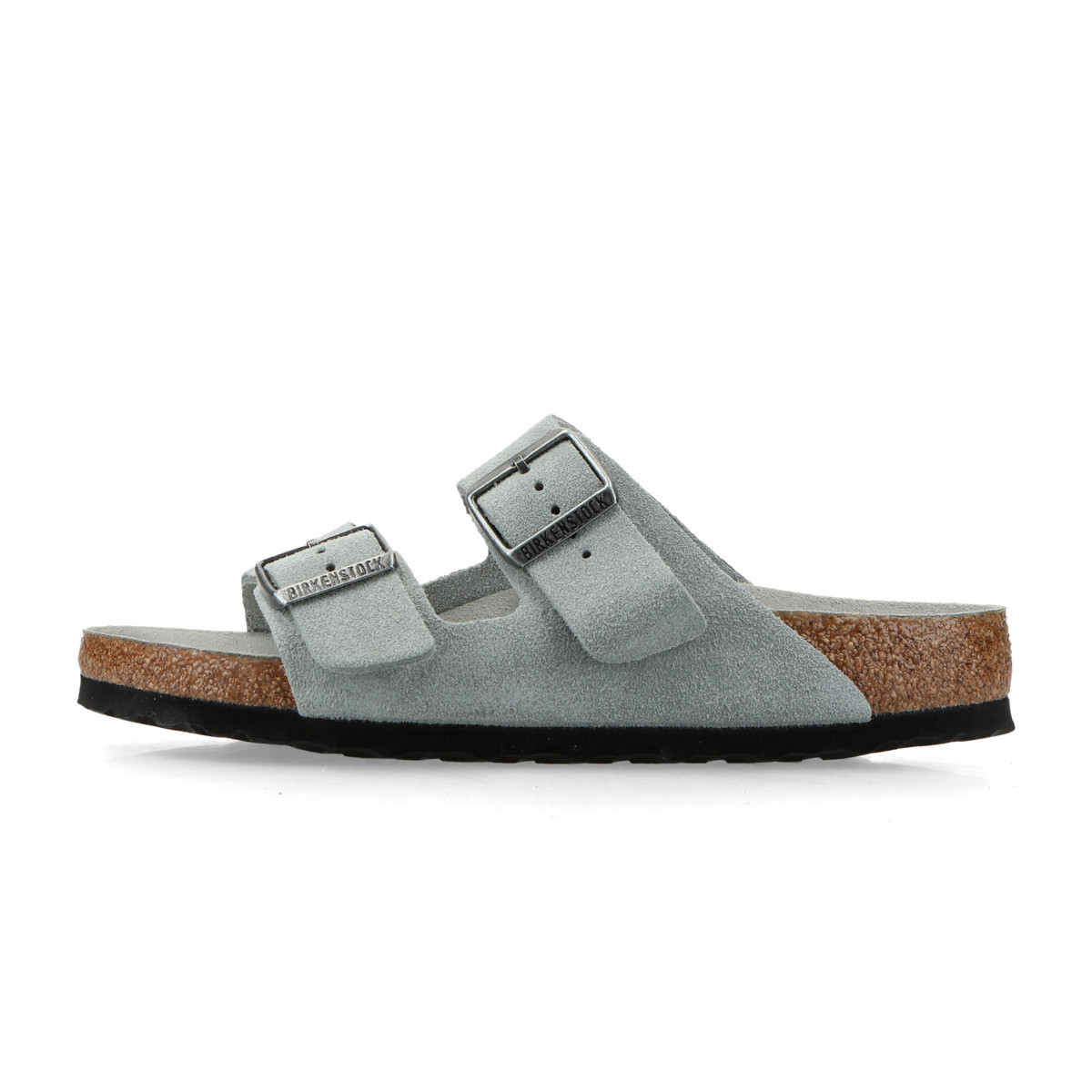 Birkenstock Arizona Soft Footbed Suede Leather grau 38 - Sneaker