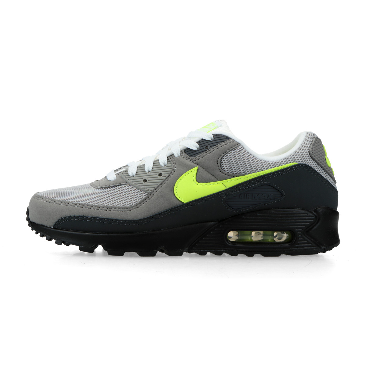 Nike Air Max 90 "Anthracite and Neon Yellow"grau 41 - Sneaker