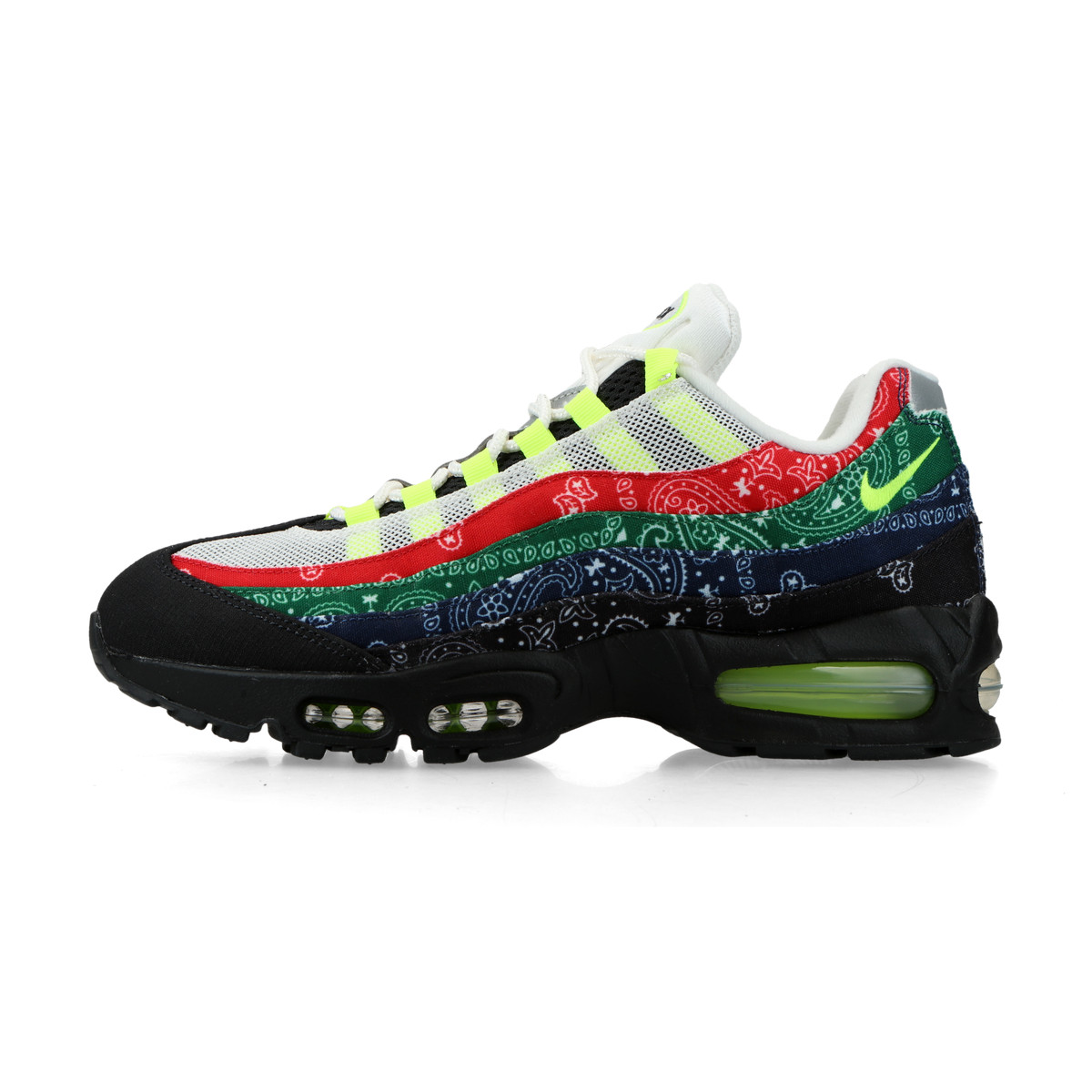 Nike Air Max 95 Big Bubble SP "Volt and University Red"bunt 46 - Sneaker