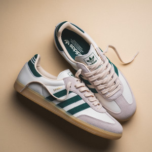 Samba OG (cloud white / collegiate green / gum 3)