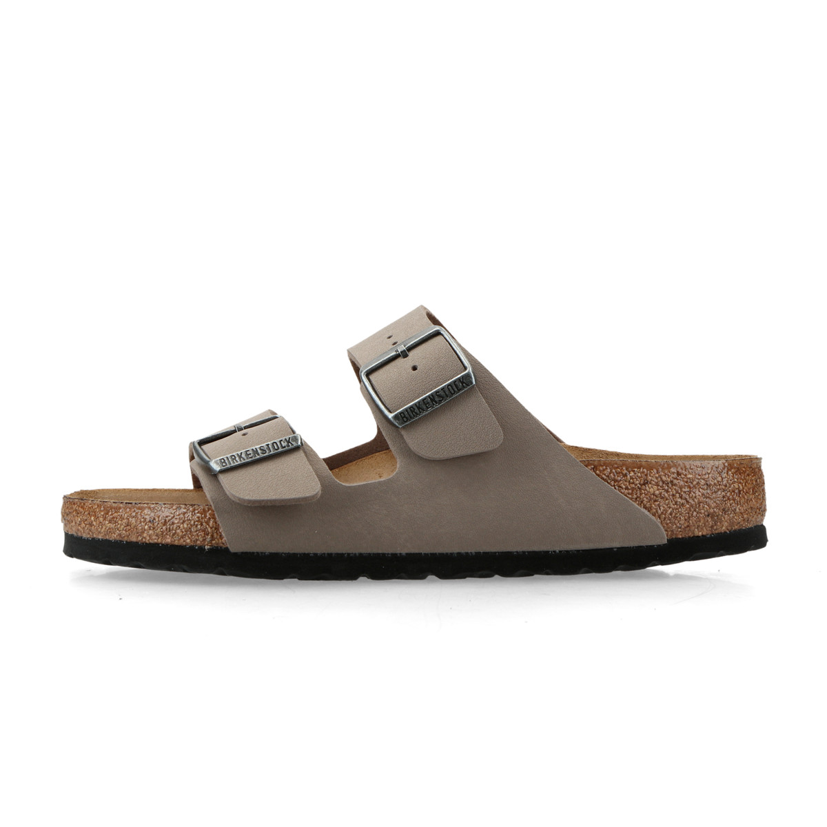 Birkenstock Arizona Birko-Flor Nubukbraun Regular braun 38 - Sneaker