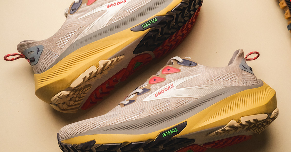 Brooks x Staple Ghost Trail (feather grey / driftwood / wheat