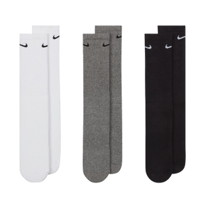 Nike Everyday Cushioned Training Crew Socks 3 Pairs (multicolor)
