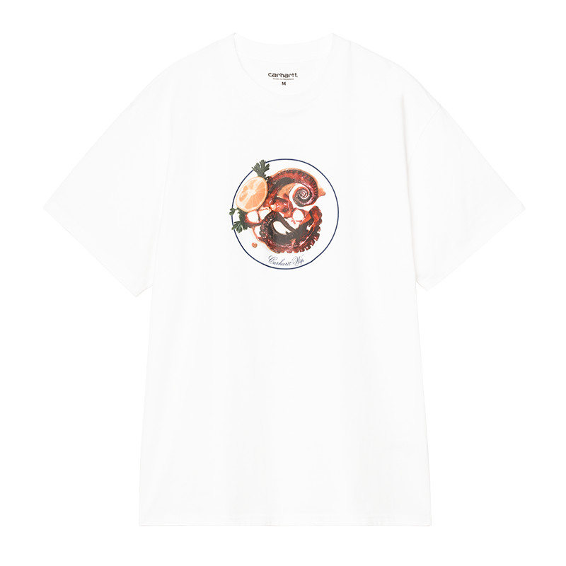 Carhartt WIP S/S Octopus T-Shirt weiß S - T-Shirts & Tops