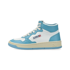 Autry Medalist Mid W (white / blue)