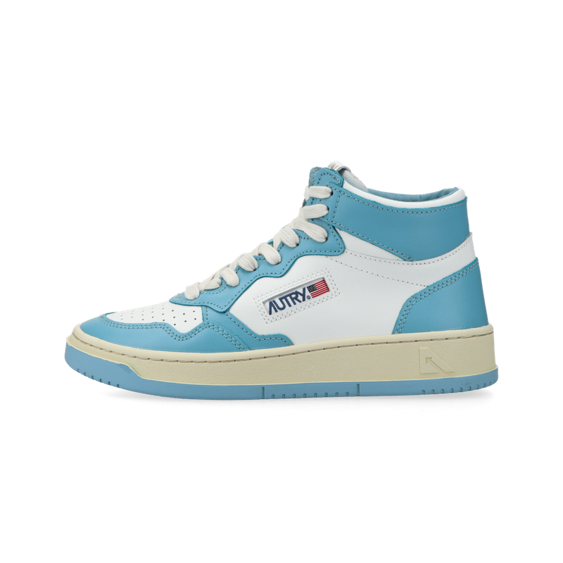 Autry Medalist Mid W (white / blue) | 43einhalb Sneaker Store